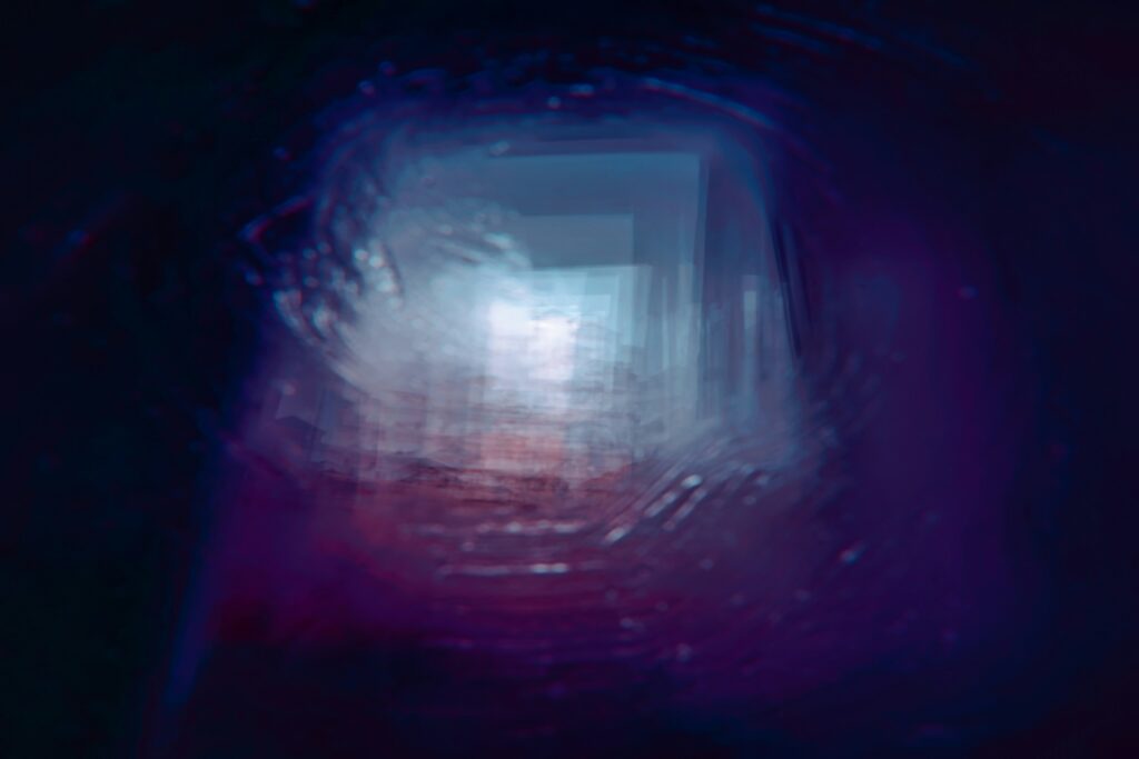 Entorno onírico abstracto